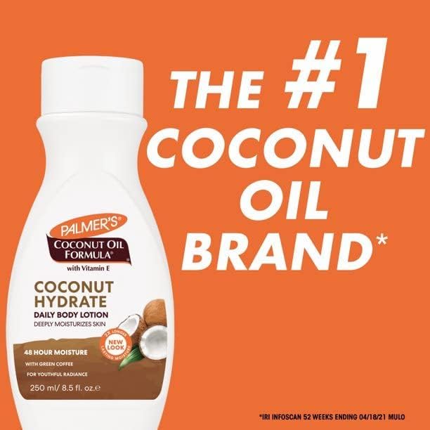 Palmer's Coconut Oil Body Lotion, 250ml (Pack of 2)